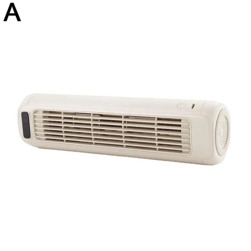Wall Mounted Fan Portable Air Cooler Rechargeable Mini Air Conditioner For Kitchen Bathroom Car 6