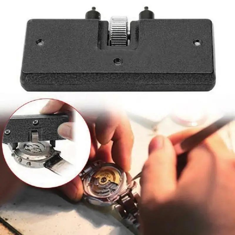 Adjustable DualJaw Watch Case Opener For ScrewBack Covers Watch Repair Tool 0