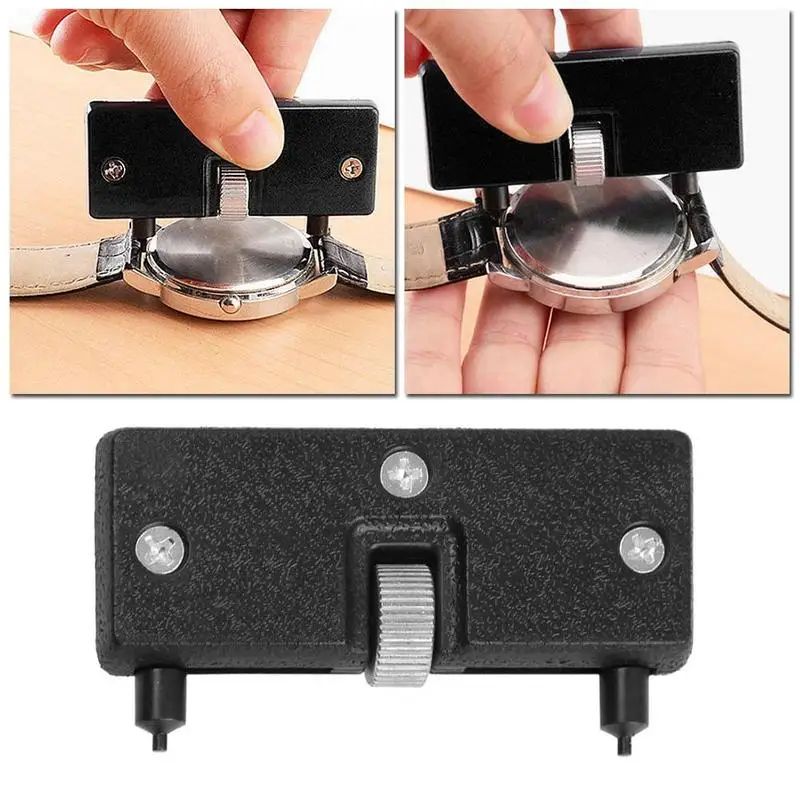 Adjustable DualJaw Watch Case Opener For ScrewBack Covers Watch Repair Tool 1