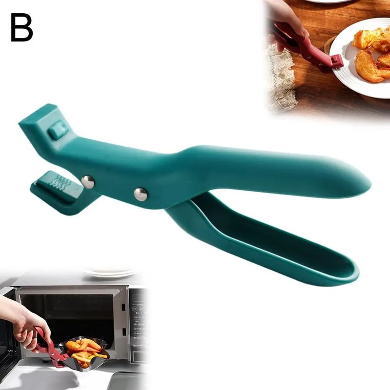 HeatResistant Microwave Bowl Holder Clip AntiScald Bowl Clip Plate Gripper For Hot Dishes 7