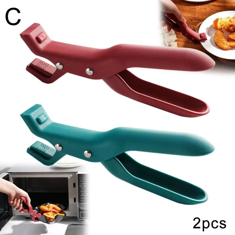 HeatResistant Microwave Bowl Holder Clip AntiScald Bowl Clip Plate Gripper For Hot Dishes 8