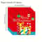Christmas Party Tableware Set 10Pack Disposable Paper Plates And Cups With Napkins Banner Decor 5