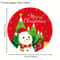 Christmas Party Tableware Set 10Pack Disposable Paper Plates And Cups With Napkins Banner Decor 6