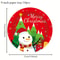 Christmas Party Tableware Set 10Pack Disposable Paper Plates And Cups With Napkins Banner Decor 6