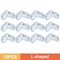 12Pack Baby Proofing Corner Protectors Set Silicone Corner Guards And Child Safety Outlet Covers 6