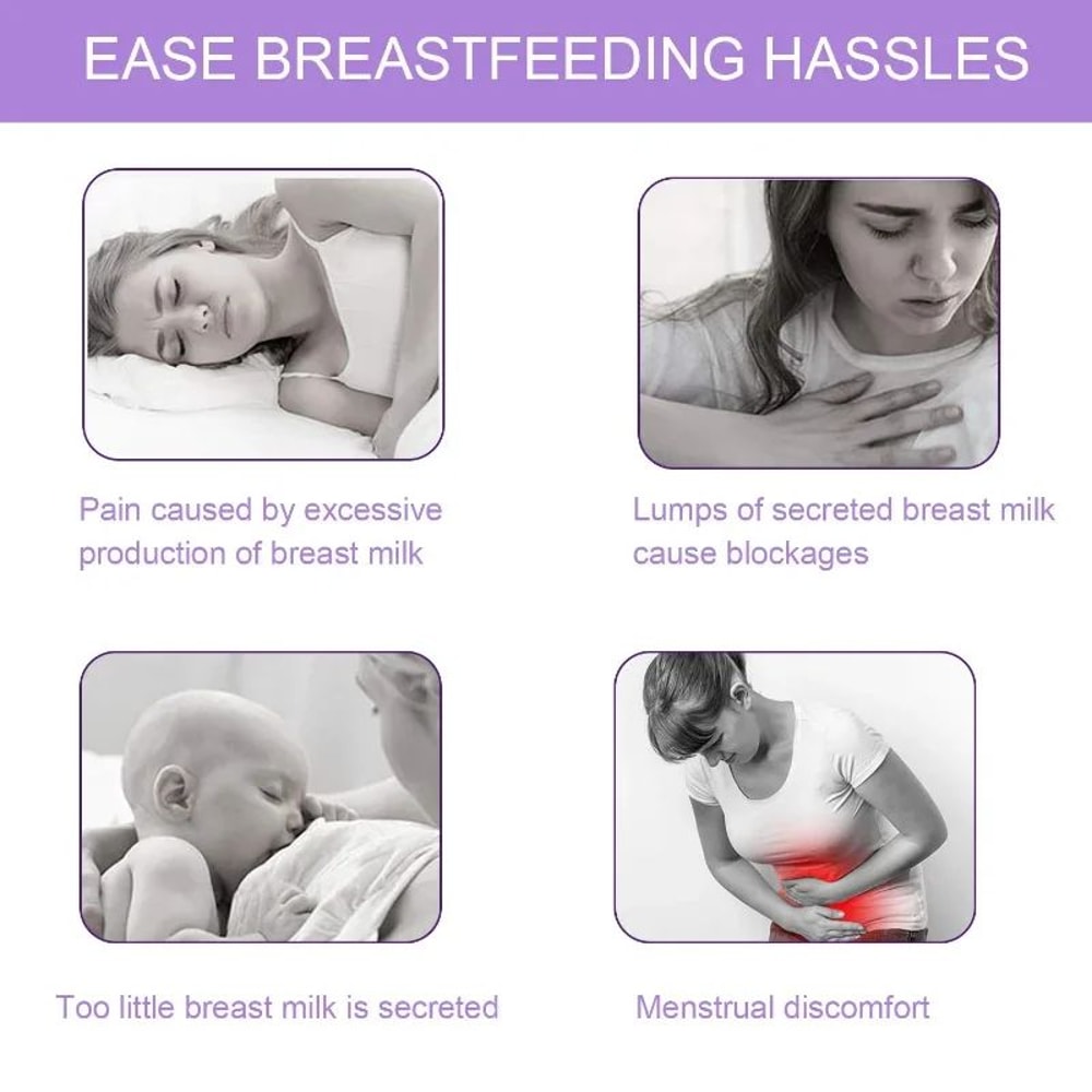 Hot Cold Breast Therapy Pads For Breastfeeding Reusable Breast Therapy Pads For Nursing Comfort A 5
