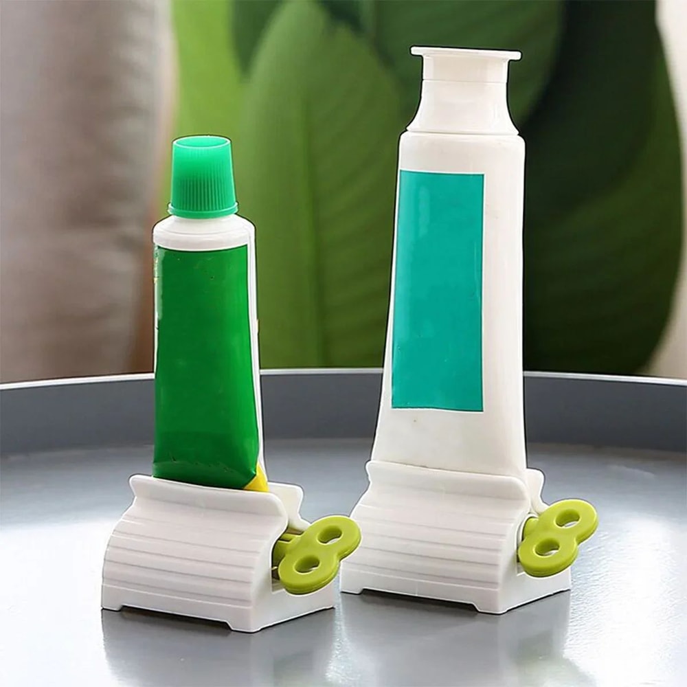 SmoothPress Toothpaste Tube Squeezer Roller WasteReducing Tube Wringer For Easy Clean Brushing 0