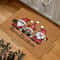 Christmas Gnome Doormat 2Piece Set Holiday Welcome Mat With Soft Absorbent NonSlip Backing 0