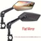 360 Adjustable Mirror HD Wide Angle Rearview Mirror Universal Blind Spot Mirror For Cars Motorcyc 0