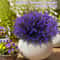 12Bundle UVResistant Artificial Lavender Flowers For Outdoor Planters And Window Boxes 3