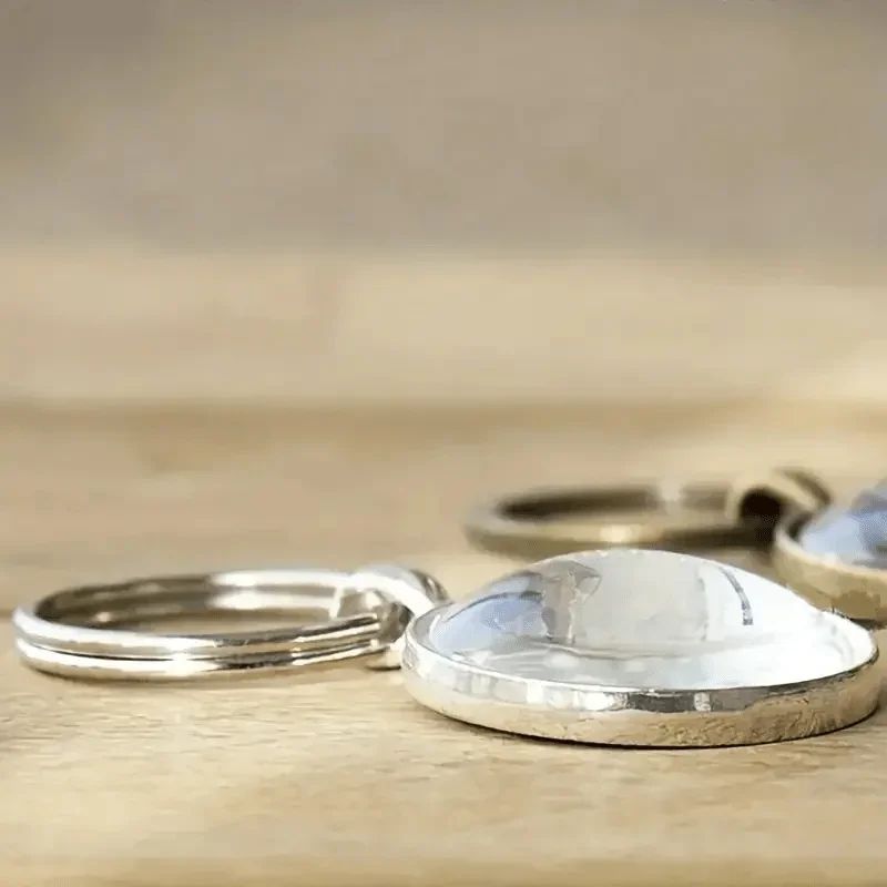 Vintage Compass Keychain Bag Charm Car Pendant Nautical Gift For Men 2