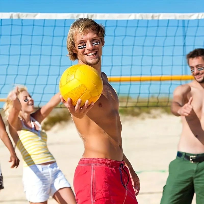 Waterproof Eye Black Stickers For Game Day SelfAdhesive Sports Face Strips Erasable 2