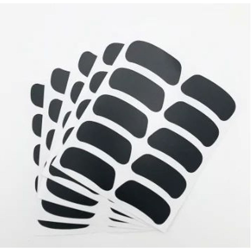Waterproof Eye Black Stickers For Game Day SelfAdhesive Sports Face Strips Erasable 5
