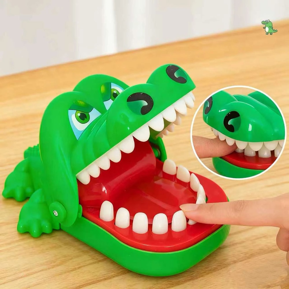 SnapSmile Crocodile Dentist Game For Kids Reaction Fun 0