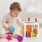 Montessori Rainbow Sensory Grasping Toy For Babies 012 Months Early Learning Rattle 0