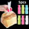 5Piece Airtight Bag Clips Set For Snacks Bread MoistureProof Chip Clips FreshKeeping Sealers 0