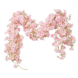 70.8" sakura vine artificial cherry blossom garland for wedding arch & spring home decor