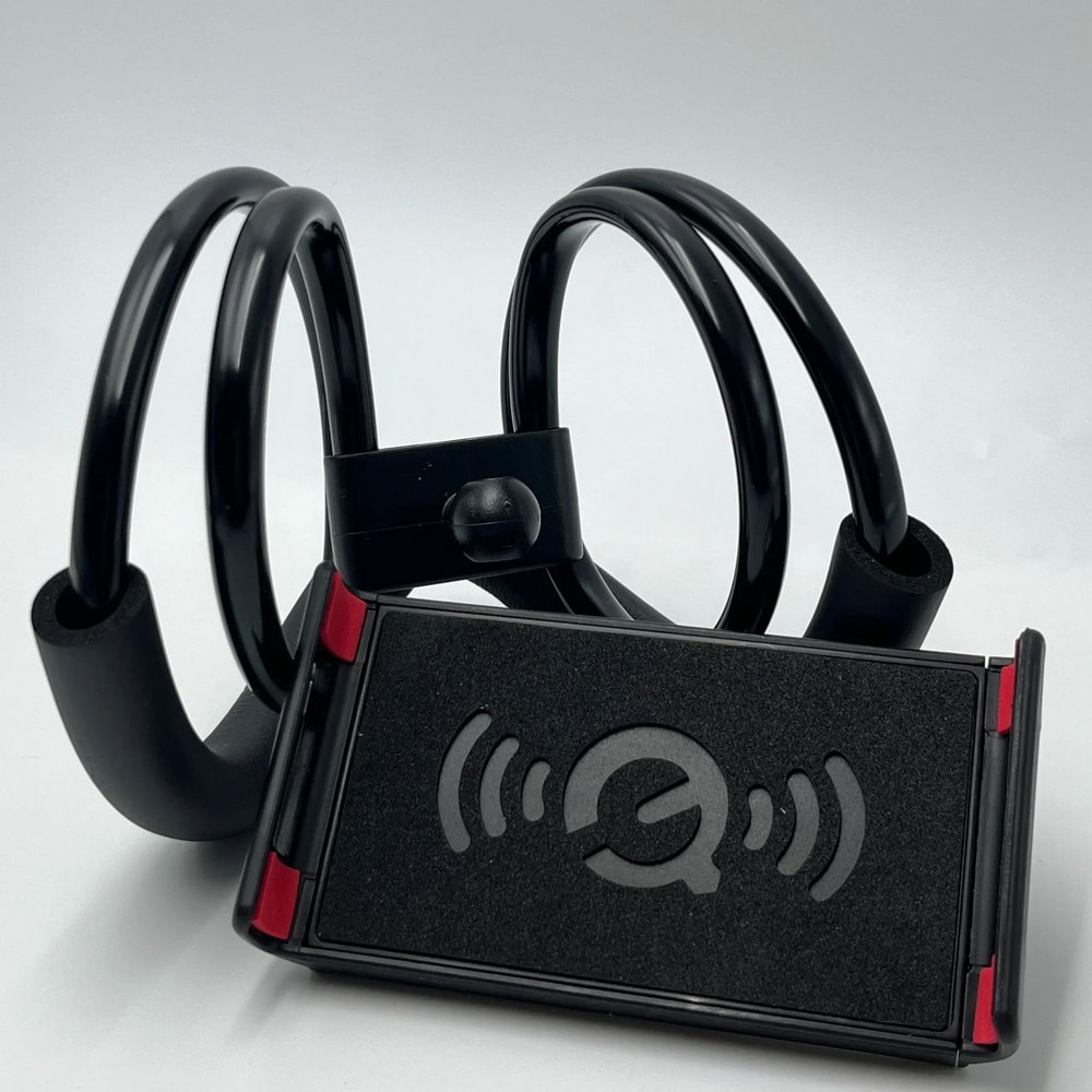 Adjustable Neck Phone Holder With 360 Rotation Extendable HandsFree Stand For Calls Streaming Self 3