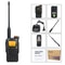 Quansheng UVK58 MultiBand TwoWay Radio With Air Band Receive DTMF Fast Frequency Scan 6