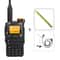Quansheng UVK58 MultiBand TwoWay Radio With Air Band Receive DTMF Fast Frequency Scan 15
