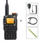 Quansheng UVK58 MultiBand TwoWay Radio With Air Band Receive DTMF Fast Frequency Scan 16
