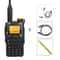 Quansheng UVK58 MultiBand TwoWay Radio With Air Band Receive DTMF Fast Frequency Scan 17