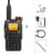 Quansheng UVK58 MultiBand TwoWay Radio With Air Band Receive DTMF Fast Frequency Scan 19
