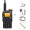 Quansheng UVK58 MultiBand TwoWay Radio With Air Band Receive DTMF Fast Frequency Scan 19