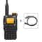 Quansheng UVK58 MultiBand TwoWay Radio With Air Band Receive DTMF Fast Frequency Scan 7