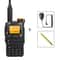 Quansheng UVK58 MultiBand TwoWay Radio With Air Band Receive DTMF Fast Frequency Scan 12