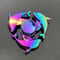 Rainbow Metal Fidget Spinner For Stress Relief HighSpeed Finger Spinner 1