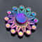 Rainbow Metal Fidget Spinner For Stress Relief HighSpeed Finger Spinner 11
