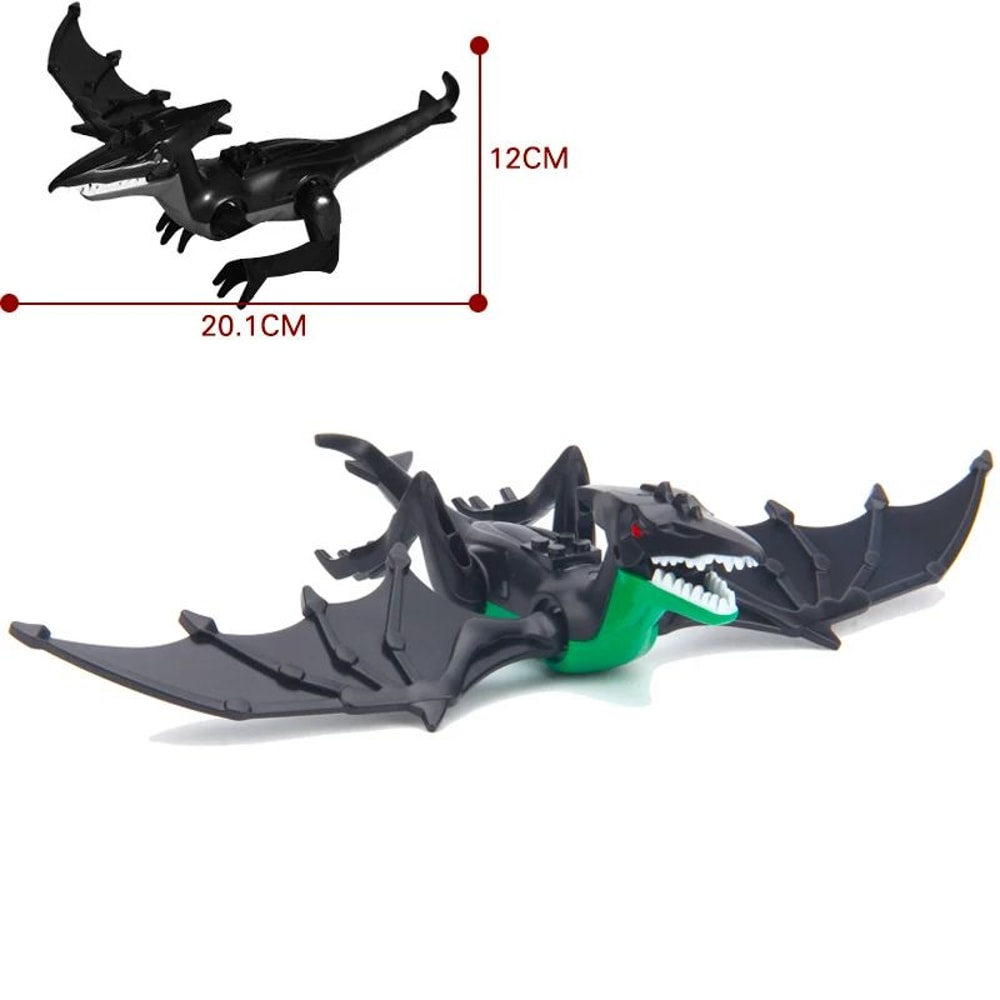 Jurassic Dino Park Dinosaur Building Blocks Set Large TRex Velociraptor Triceratops Brick Figures 10