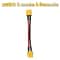 XT60 Parallel Battery Connector 3Way Y Splitter Cable With 14AWG Silicone Wire MaleFemale 3