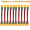 XT60 Parallel Battery Connector 3Way Y Splitter Cable With 14AWG Silicone Wire MaleFemale 7