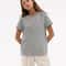 Bornladies 230g Heavyweight Cotton Tee For Women Loose Fit Solid Summer Top 5