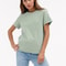 Bornladies 230g Heavyweight Cotton Tee For Women Loose Fit Solid Summer Top 8