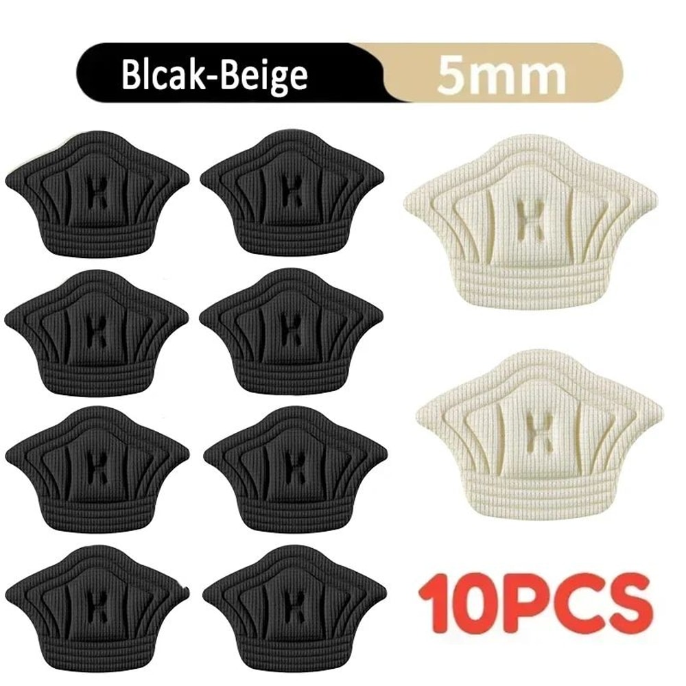 Adjustable Heel Pads For Shoes Cushioned Shoe Heel Grips 5Pair Set 17