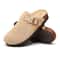 Litfun Womens Suede Clog Mules With Cork Footbed Arch Support 14