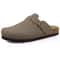 Comwarm Suede Clogs With Cork Footbed ArchSupport Mules For Indoor Outdoor Comfort 15