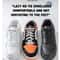 Magnetic Lock NoTie Shoelaces Flat Elastic Shoelaces For Sneakers Boots 1 Pair 4