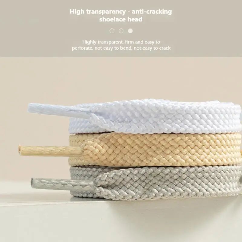 Classic Flat Shoelaces For Sneakers Sneaker Replacement Laces In White Or Black 3