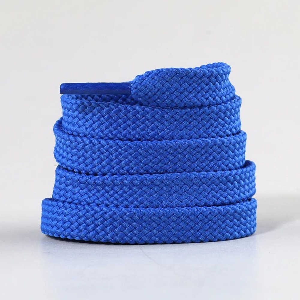 Classic Flat Shoelaces For Sneakers Sneaker Replacement Laces In White Or Black 15