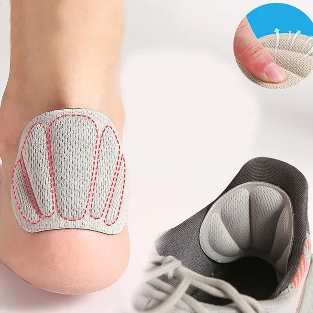 SelfAdhesive Heel Grips For BlisterFree Fit Soft Heel Cushion Pads For Sneakers Heels Boots 2