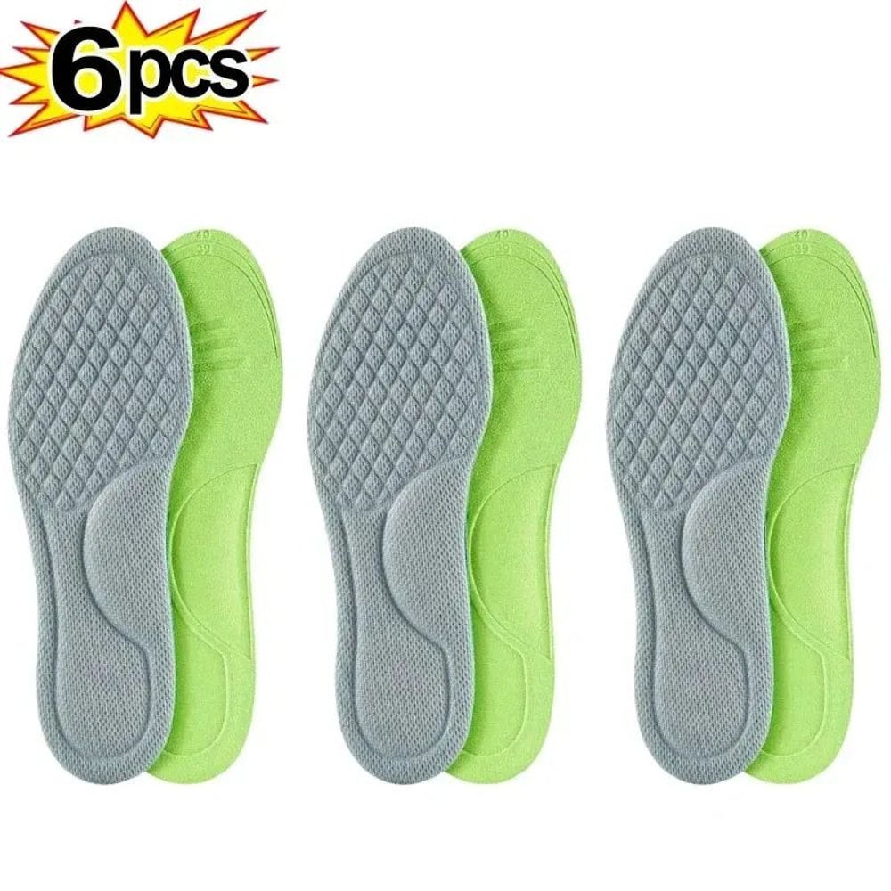 Memory Foam Orthopedic Insoles For Everyday Comfort Deodorizing SweatAbsorbing Antibacterial 210pc 10