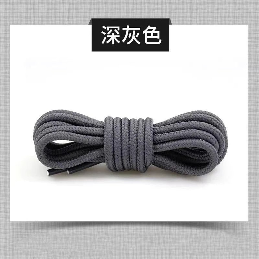 Round Boot Laces Pair Durable Polyester Shoelaces In Black Or Brown For Martens And Hiking Boots 11