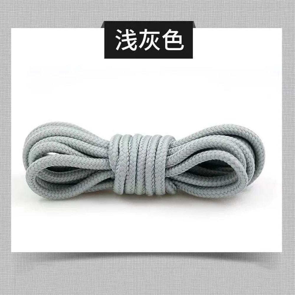 Round Boot Laces Pair Durable Polyester Shoelaces In Black Or Brown For Martens And Hiking Boots 12