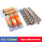 W6542 HSS Mini Drill Bit Set 10pcs 0252mm Precision Straight Shank Bits For Stainless Steel Wood 0