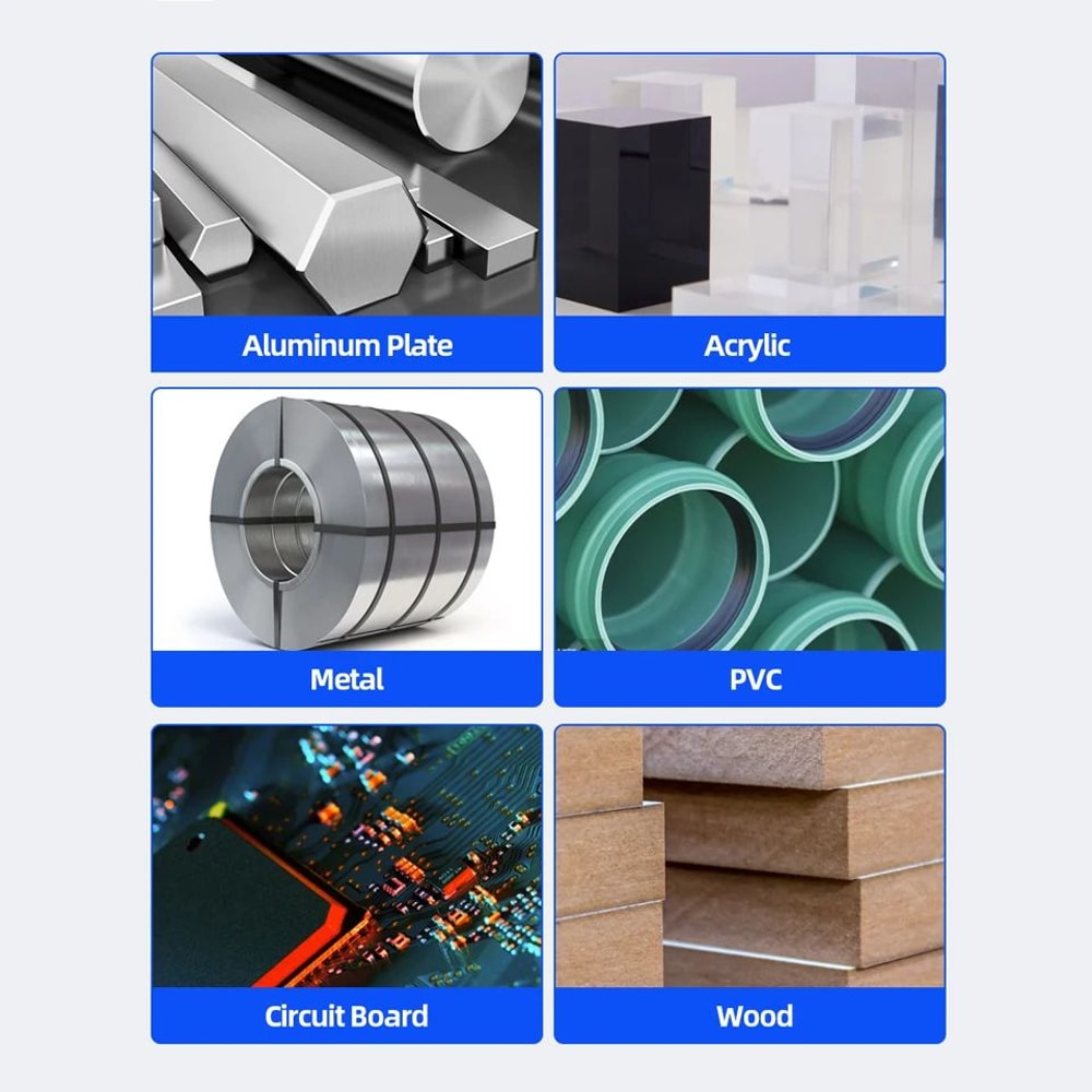 TOOLEYE Carbide PCB Drill Bit Set 10pcs 18 Shank Micro CNC Bits 013175mm 1