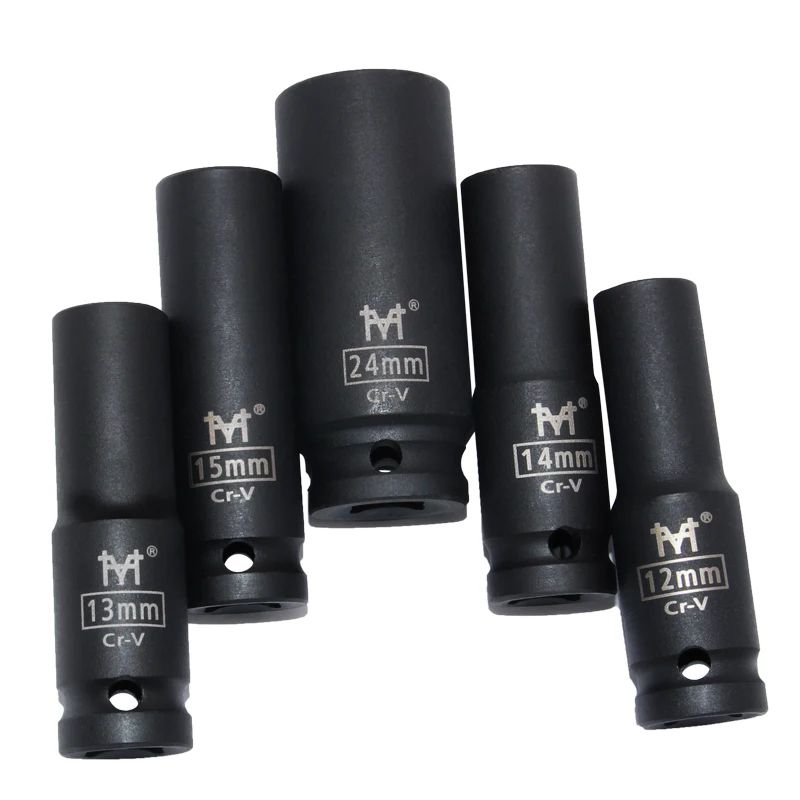 HeavyDuty 12 Drive Deep Impact Socket Set Metric 1038mm For Air Impact Wrenches 0